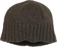 🧢 chaos hanna beanie heather brown boys' accessories: a stylish and warm addition to your child's wardrobe logo