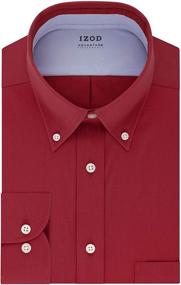 img 1 attached to 👕 IZOD Stretch 3X Large Men's Clothing: Stylish Shirts with 38 Sleeve Length