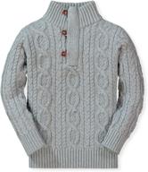 hope henry sweater organic cotton boys' clothing logo