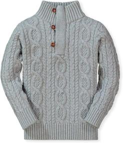 img 4 attached to Hope Henry Sweater Organic Cotton Boys' Clothing