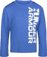 👕 мальчиковая футболка с длинным рукавом с логотипом от under armour логотип