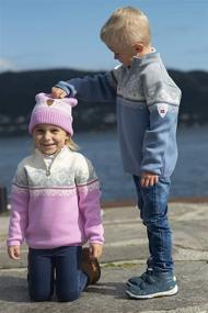img 2 attached to 👕 Dale Norway Off White Fuchsia Toddler Boys' Clothing