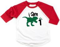 🦖 dapper dinosaur: boys' clothing birthday shirt - the perfect first outfit logo