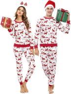 🎅 youngull loungewear: get festive in matching christmas sleepwear for men logo