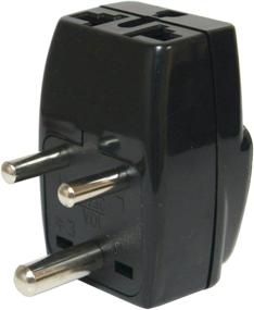 img 2 attached to Convenient Tmvel Type D Travel Adapter Plug for India and Africa - 3-Outlet Design