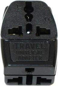 img 1 attached to Convenient Tmvel Type D Travel Adapter Plug for India and Africa - 3-Outlet Design