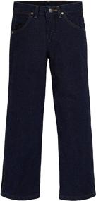 img 3 attached to 👖 Boys' Clothing: Wrangler Silver Rodeo Denim Jeans