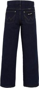 img 2 attached to 👖 Boys' Clothing: Wrangler Silver Rodeo Denim Jeans