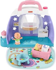 img 4 attached to 👶 Fisher Price Cuddle Nursery for Little People