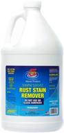 🛥️ force 5 shipn'shore rust stain remover: instantly banish rust & hard water stains! powerful, fast-acting & eco-friendly solution for walls, fences, concrete, and more. ideal for sprinkler hard water stains & fiberglass boat hulls (1 gallon) logo