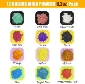 img 3 attached to 🎨 Mica Powder Craft Pigment for Epoxy Resin Artworks