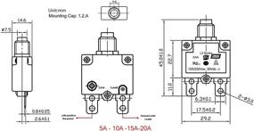 img 1 attached to 💧 IZTOSS Waterproof Transparent AC125 250V Terminals: Enhanced Protection for Electrical Connections