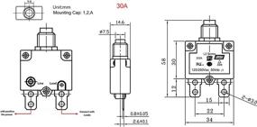 img 2 attached to 💧 IZTOSS Waterproof Transparent AC125 250V Terminals: Enhanced Protection for Electrical Connections