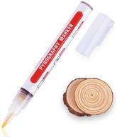 wood burning pen marker - scorch pen maker chemwood: diy wood painting, pyrography tool, suitable for beginners, adults, kids logo