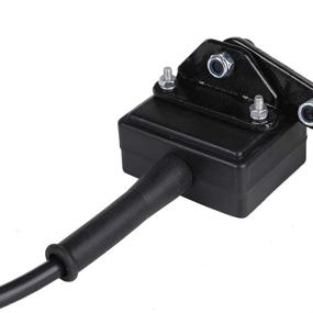 img 1 attached to 🏞️ Universal 12V Winch Rocker Relay Switch Kit with Mounting Handlebar & 11.5FT Control Line - Ideal for ATV UTV 4x4 Vehicles like Polaris, KFI, WARN, and Ramsey