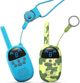 img 4 attached to 🎁 Top Gifts for Kids Ages 3-12: CONNECOM FRS Walkie Talkies for Boys and Girls - Two Way Radio Pair for Outdoor Adventures, Ideal Kids' Electronics Toys
