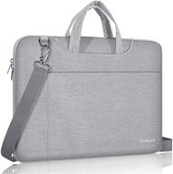 💼 ferkurn laptop case bag 15 15.6 inch: water resistant protective shoulder strap sleeve for macbook pro 16 inch and more logo