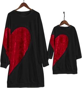 img 4 attached to 👩 Valentines Mumetaz Pullover Sweatshirt – Perfect for Matching Outdoor Recreation