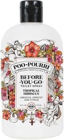 img 3 attached to 🌺 Poo-Pourri Tropical Hibiscus 16-Ounce Refill Bottle for Before-You-Go Toilet Spray