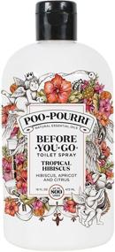 img 3 attached to 🌺 Poo-Pourri Тропический гибискус 16-унционная запасная бутылка для туалетного спрея до похода в туалет