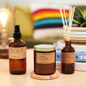 img 1 attached to 🌊 P.F. Candle Co. Golden Coast Incense Sticks (2-Pack) - Charcoal-Based, 1 Hour Burn Time