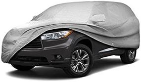 img 2 attached to 🚗 Высококачественный автомобильный чехол для Toyota Highlander SUV - CarsCover Custom Fit 2008-2019 - Прочная защита от погоды и Ультращит