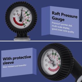 img 3 attached to VGEBY Pressure Barometer Thermometer Inflatable
