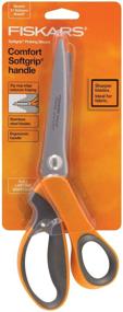 img 1 attached to 🔶 Fiskars 8-inch Softgrip Pinking Scissors in Orange, 9.5 inches long