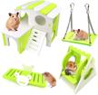 hamster wooden hideout exercise accessories logo
