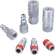 🔌 wynnsky air coupler and plug kit, industrial 1/4 inch npt air fittings, 7 piece accessories for air compressor logo