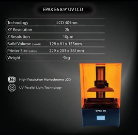 img 2 attached to EPAX E6 Printer: Cutting-edge Photocuring Monochrome Technology