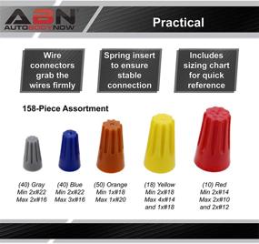 img 1 attached to 🔌 ABN 158-Piece Assorted Connector Terminal Set