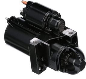 img 2 attached to 🔧 Quicksilver Starter Motor Assembly 863007A1 - Delco: Superior Performance for V-6 and V-8 MerCruiser Engines, Black