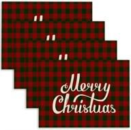 mrcrypos christmas placemats kitchen dining logo