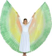 danzcue 360 degree worship isis wings: elevate your worship experience with graceful movement logo