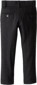 img 1 attached to Isaac Mizrahi Little Solid Black Boys' Clothing in Pants