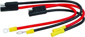 img 2 attached to Attwood 14367-6 Heavy-Duty Trolling Motor Quick Connectors - 2-Wire 10-Gauge (Set of 2)