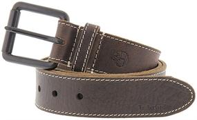 img 1 attached to 👞 Men's Black Leather Timberland Accessories with Stylish Contrast Stitching