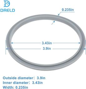 img 3 attached to Replacement Nutribullet Blender Gaskets Compatible