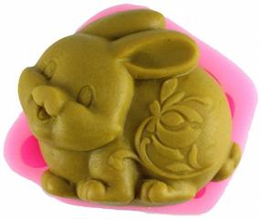 img 3 attached to Easter Bunny Silicone Mold – MoldFun for Fondant Cake Toppers, Mini Soaps, Wax Crayons, Polymer Clay, Fimo, and Paper Crafts