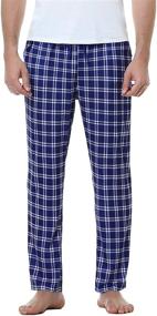 img 2 attached to 👖 Comfortable Aiboria Pajama Lounge Bottoms with Pockets for Men - Stylish & Cozy Men's Clothing