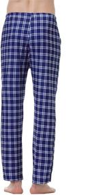 img 1 attached to 👖 Comfortable Aiboria Pajama Lounge Bottoms with Pockets for Men - Stylish & Cozy Men's Clothing