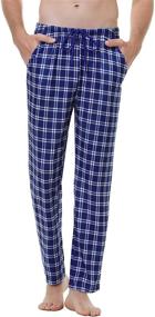 img 3 attached to 👖 Comfortable Aiboria Pajama Lounge Bottoms with Pockets for Men - Stylish & Cozy Men's Clothing