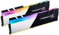 💥 память g.skill trident z f4-3600c18d-16gtzn 16gb ddr4 3600mhz - модуль высокой производительности с удивительным черным дизайном логотип