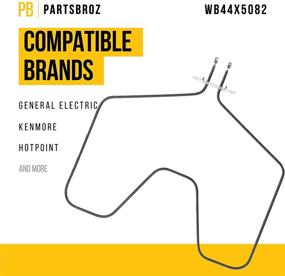 img 3 attached to 🔥 PartsBroz WB44X5082 Bake Element - Compatible with GE Ranges - Replaces Multiple Part Numbers for Easy Replacement