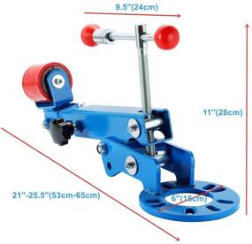 img 3 attached to 🔧 ATPEAM Heavy-Duty Fender Roller Lip Rolling Tool - Extendable Wheel Arch Roller for Flaring Reformation