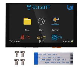 img 4 attached to Raspberry Pi Compatible BIGTREETECH Upgrade PITFT50 V2.0 Graphic Smart Display with DSI Interface 5-inch LCD Touch Screen