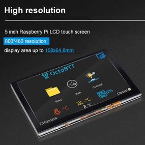 img 2 attached to Raspberry Pi Compatible BIGTREETECH Upgrade PITFT50 V2.0 Graphic Smart Display with DSI Interface 5-inch LCD Touch Screen