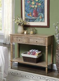 img 4 attached to Convenience Concepts 6050419ES Country Two Drawer Furniture and Living Room Furniture