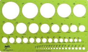 img 1 attached to Helix Combo Circle Template 37163